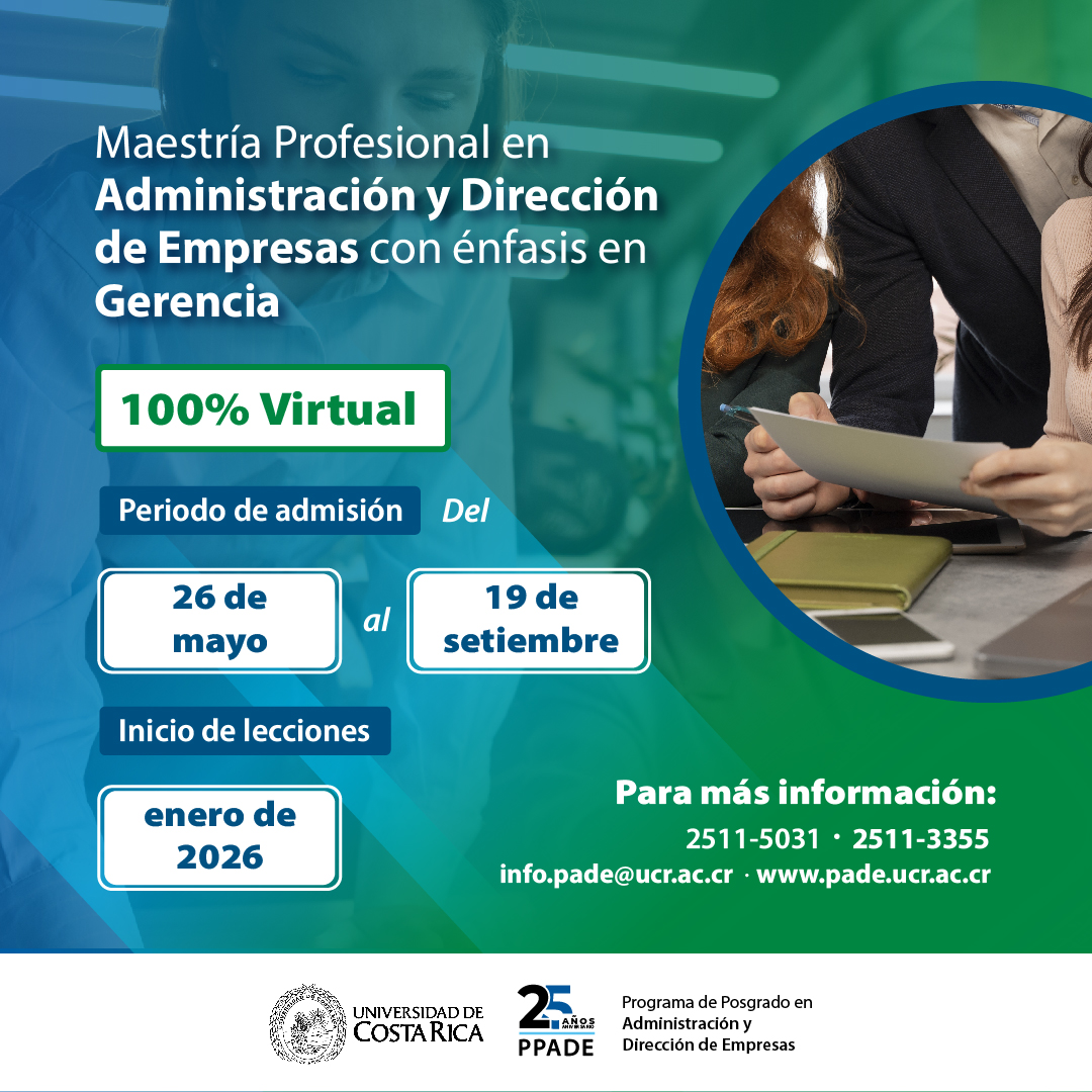 Apertura de maestrías profesionales