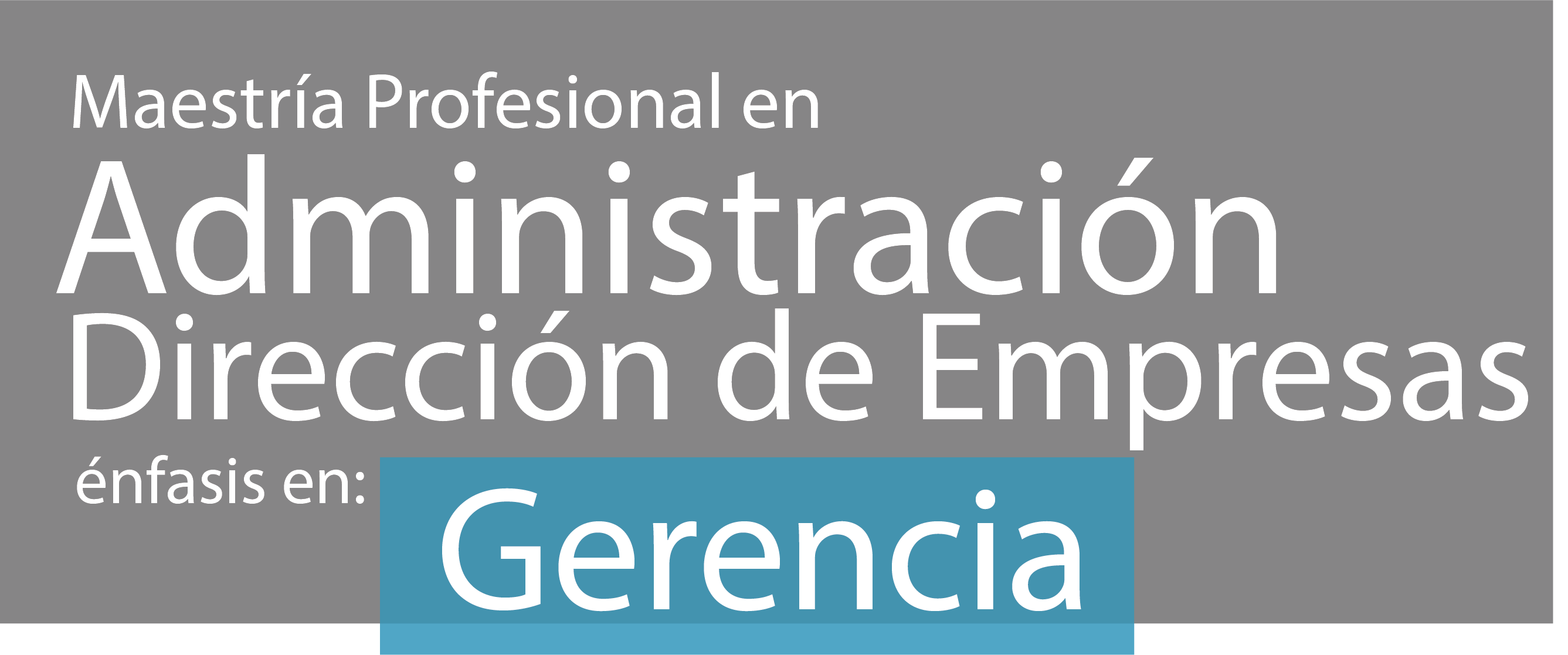 Maestría Profesional en Administración y Dirección de Empresas